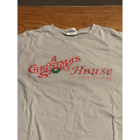 A Christmas Story House & Museum Cleveland OH, Gray Shirt Large - Picture 2 of 5